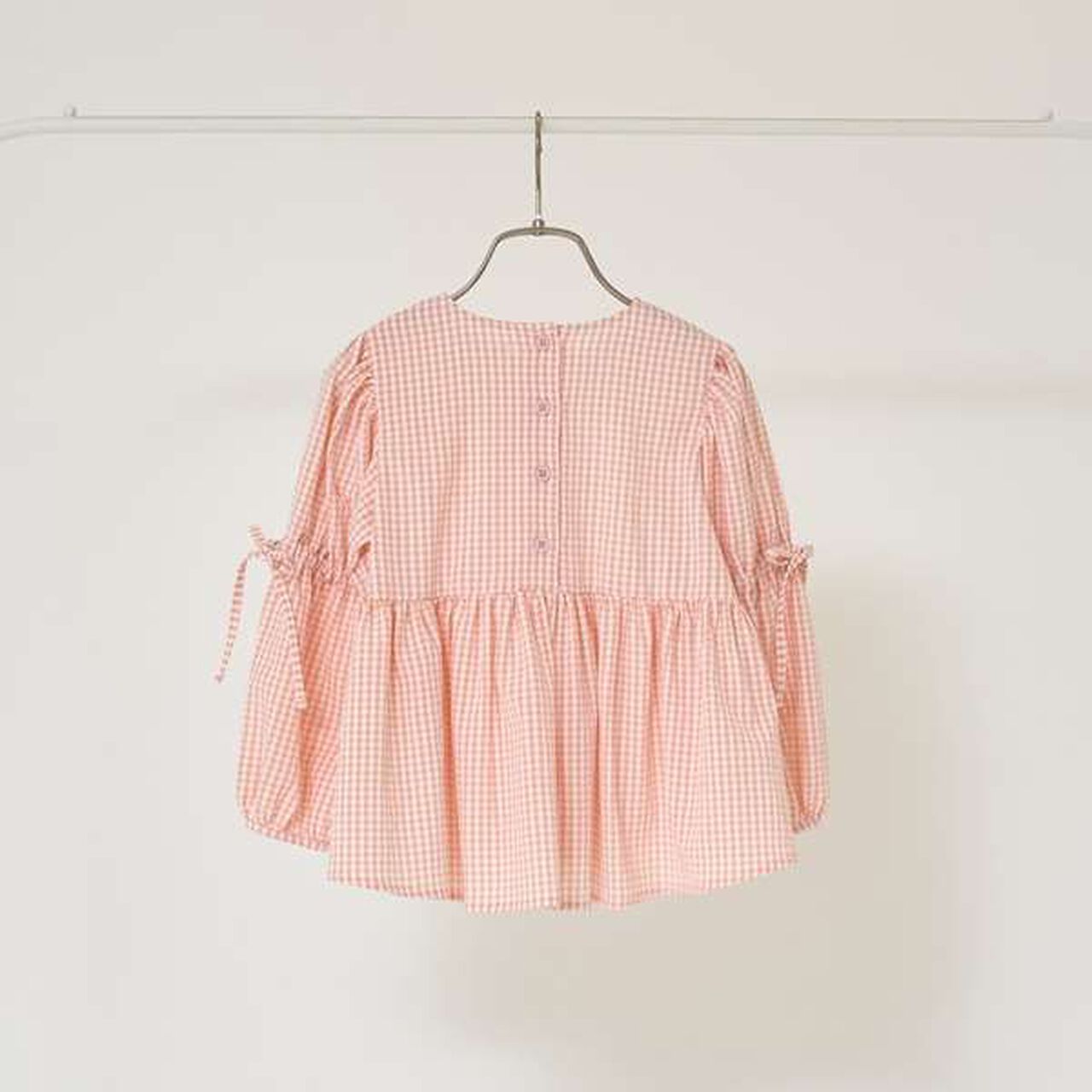 Voluminous Peplum Blouse,Salmon pink, large image number 12