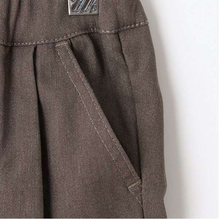 Stretch Herringbone Pants,Black, medium image number 10