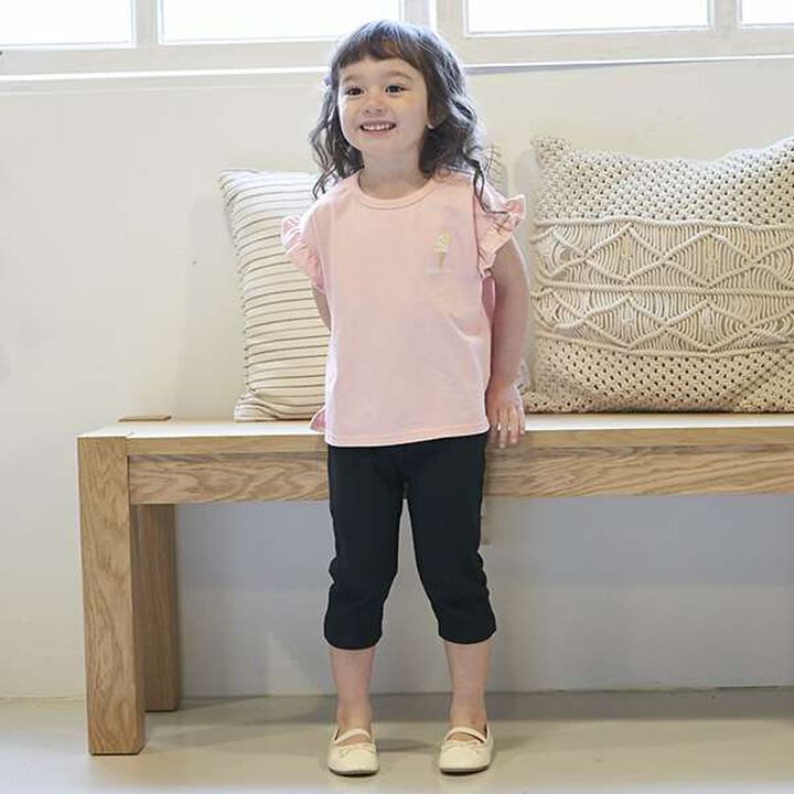 Petite Play Girls' 7/8 Leggings,Black, medium image number 0
