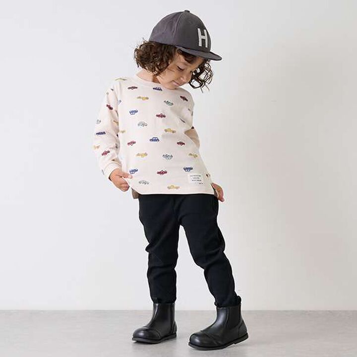 Affordable Boys 10-Length Leggings,Brown, medium image number 1