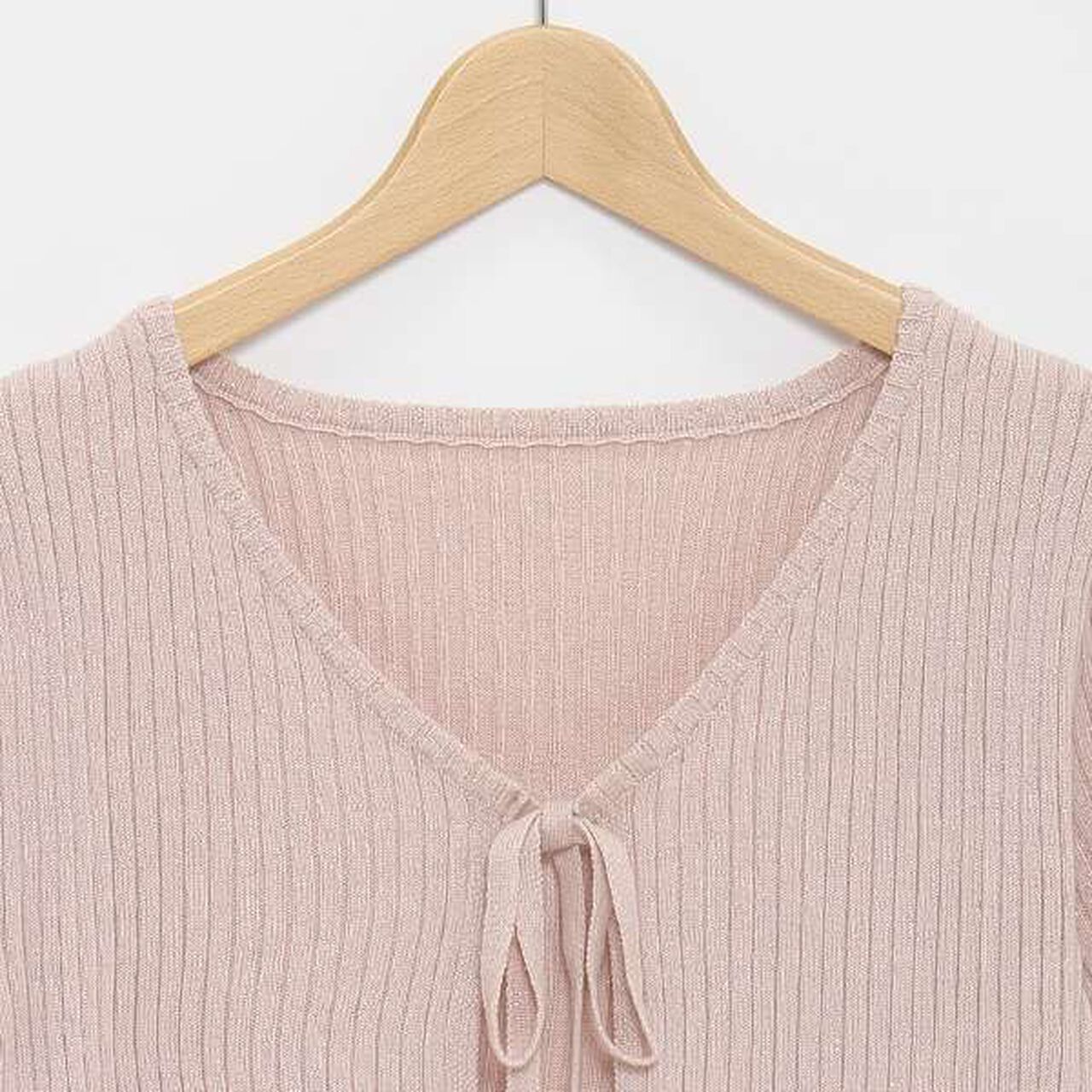 Shimmer Cardigan with Inner Layer,Off white, large image number 13