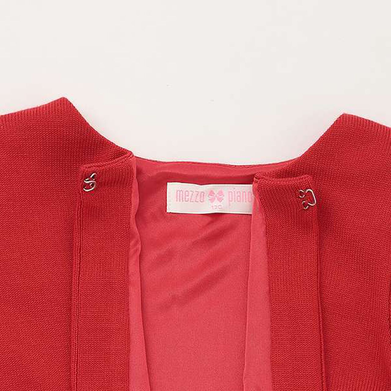 35th Beaded Embroidery Knit Dress & Bolero Set,Red, large image number 13