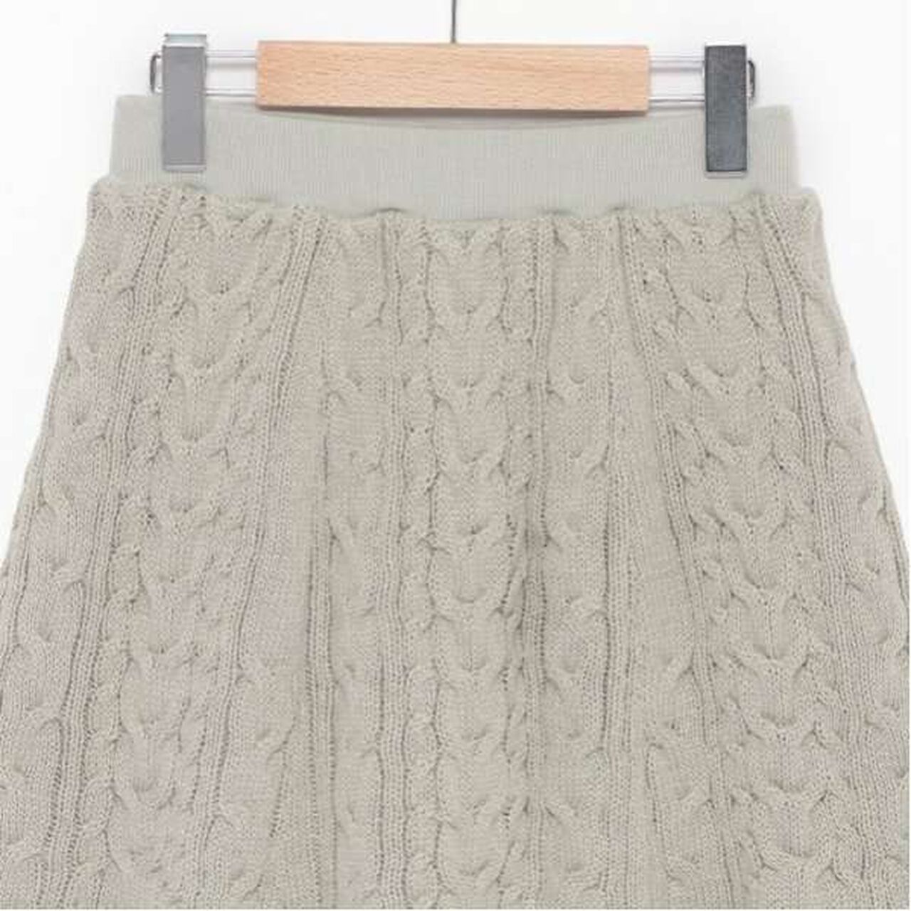 Cable Knit Set-Up,Black, large image number 4