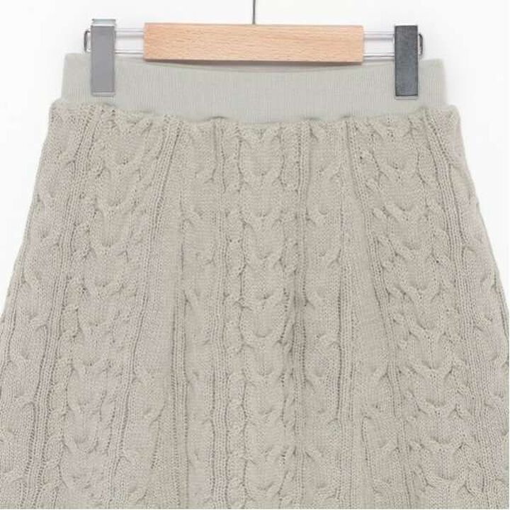 Cable Knit Set-Up,Black, medium image number 4