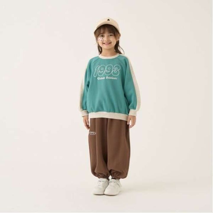 Cozy Fleece Color Block Sweatpants with Panels,Charcoal gray, medium image number 3