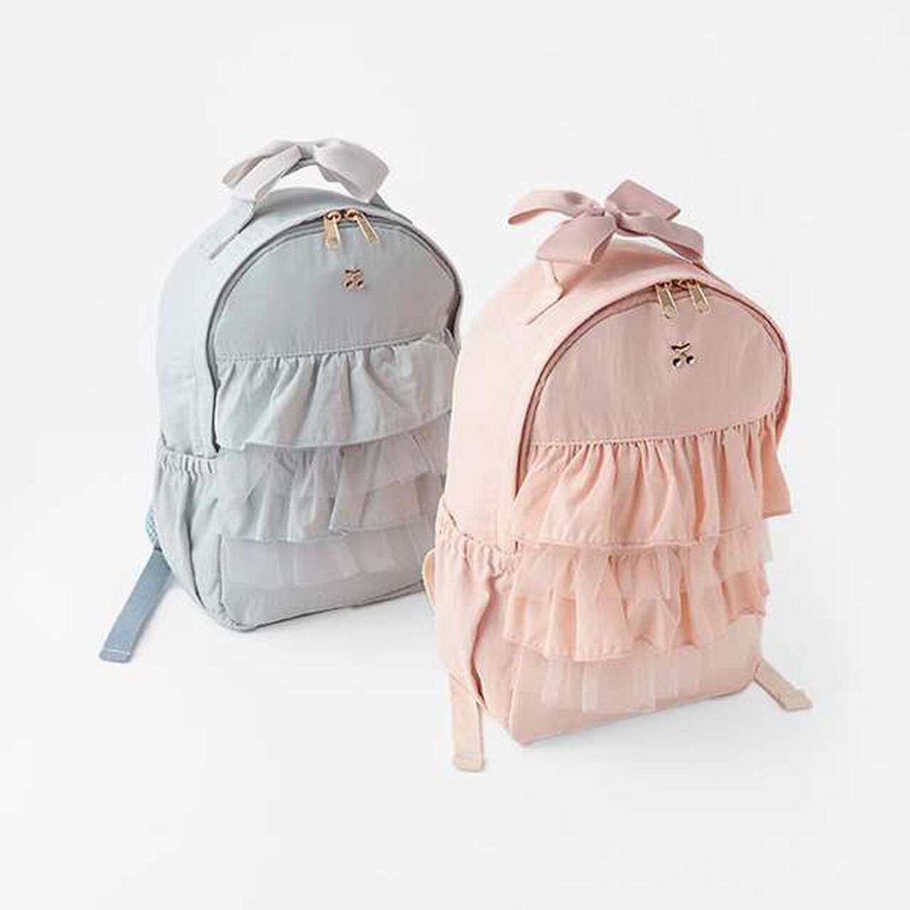 Tulle Ruffle Backpack,Light pink, large image number 8