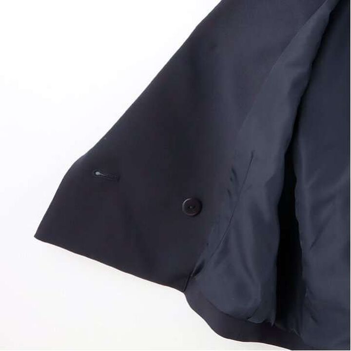 Graduation Attire Bolero Jacket with Emblem,Black, medium image number 5
