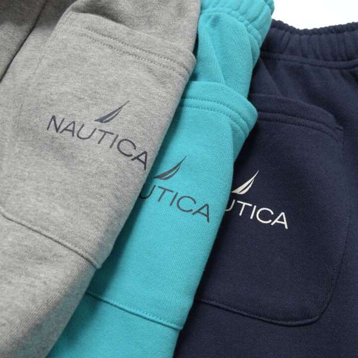 Nautica Embroidered Sweatpants,Gray, medium image number 3