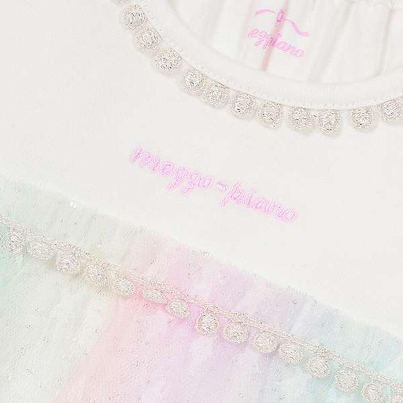 Gradient Star Tulle Tunic Set,Multi color, large image number 8