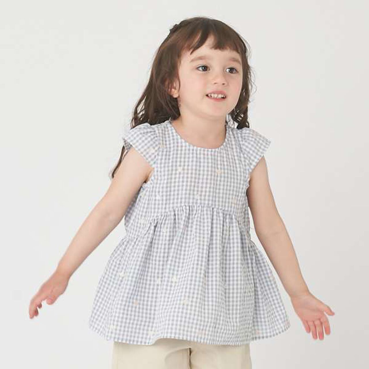 Heart Embroidered Tunic,Off white, large image number 15