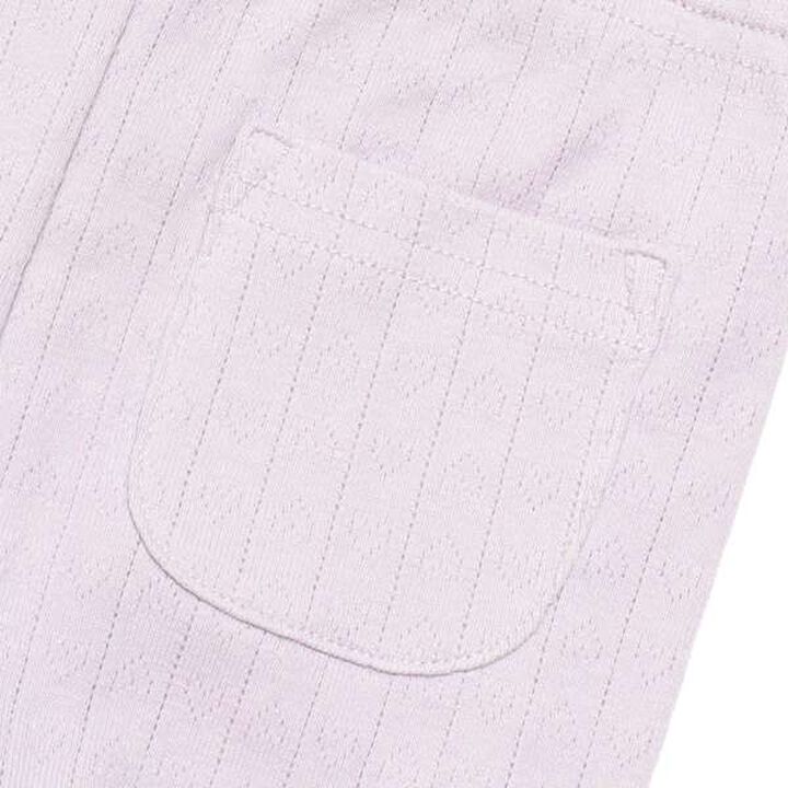 Organic Heart Stitch Leggings,Blue gray, medium image number 5