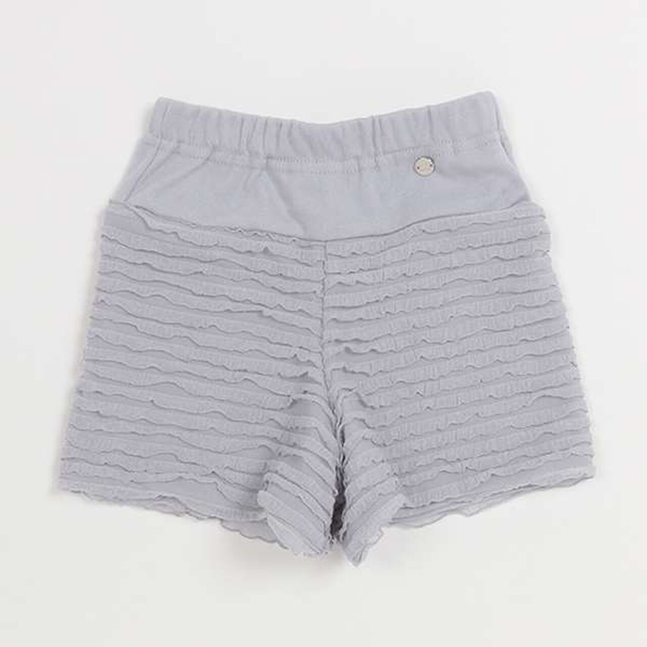Cut Frill Shorts,Light blue, large image number 0