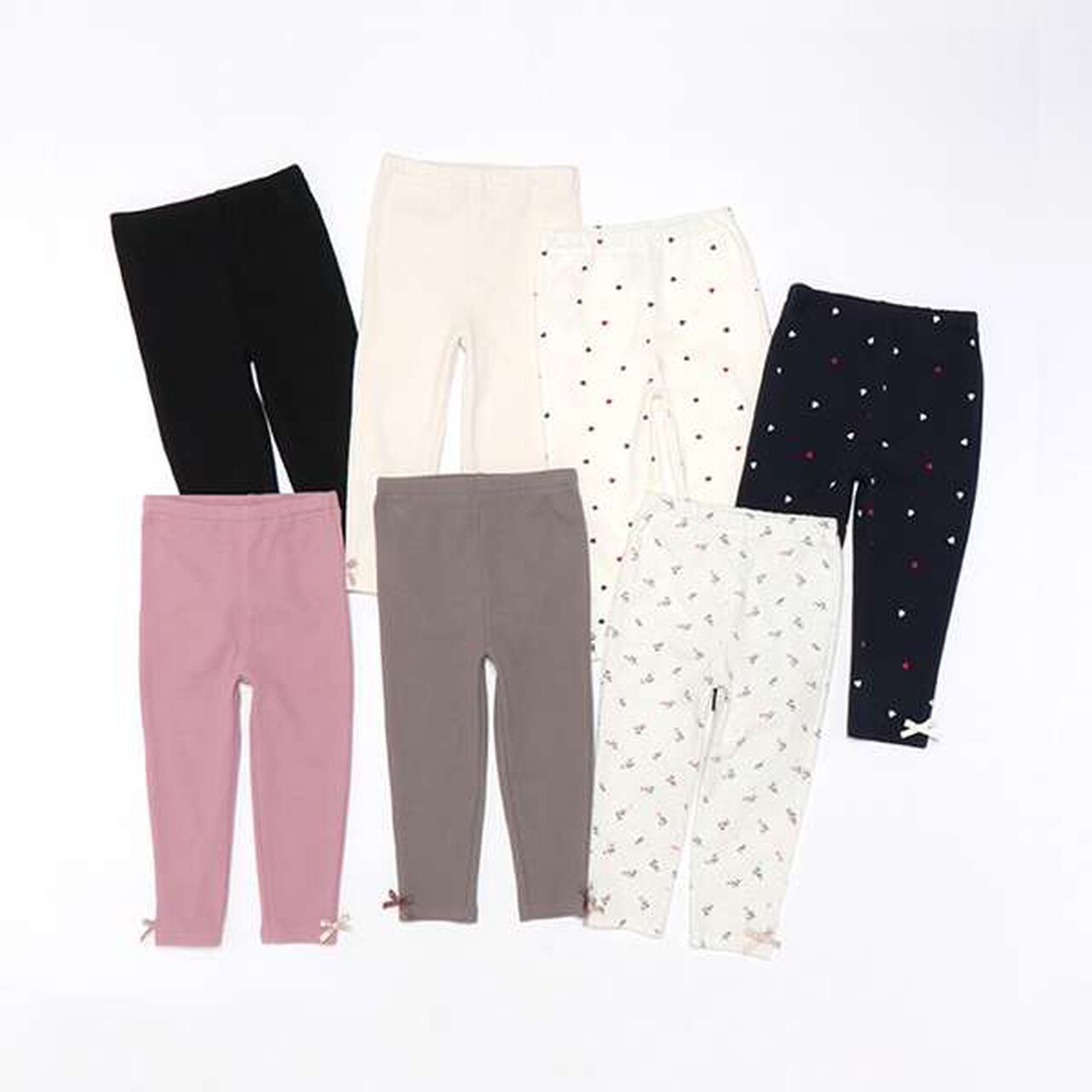 10-Length Girls' Leggings,Mocha tea, large image number 4