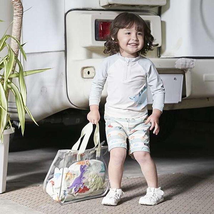 Swim-Themed Pool Bag,Light green, medium image number 8