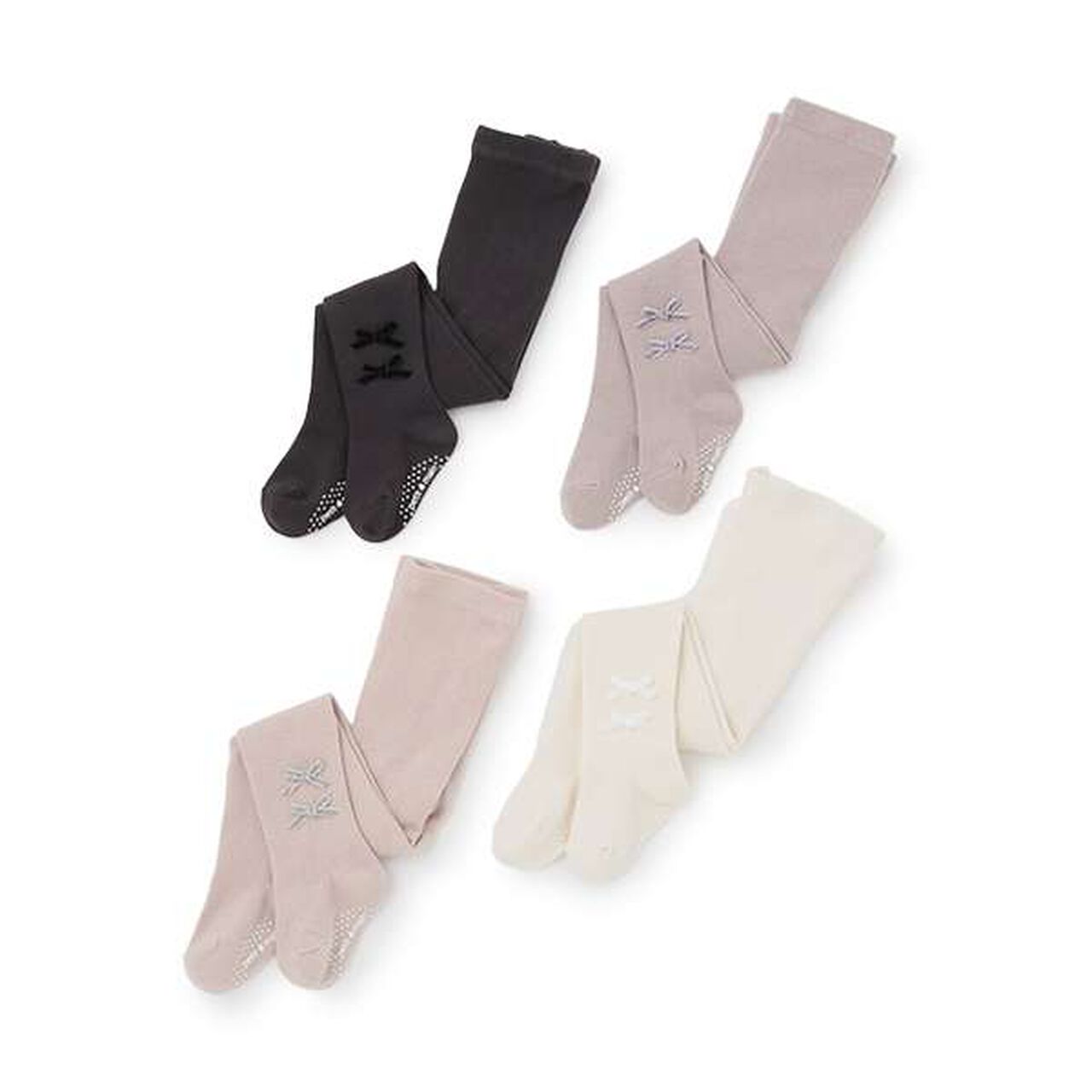 Petite Ribbon Tights,Light pink, large image number 5