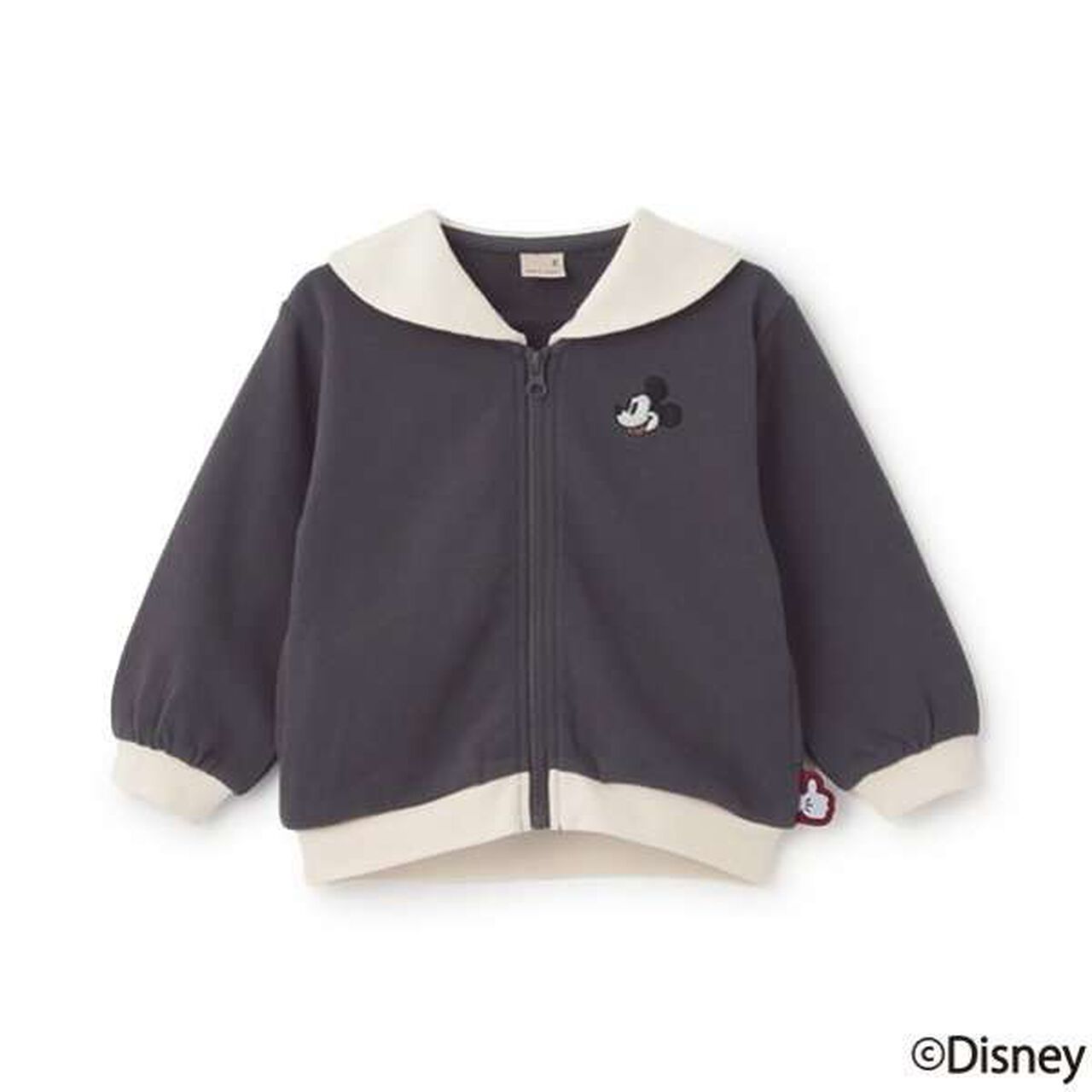 Disney Sailor Zip Hoodie,Charcoal gray, large image number 9