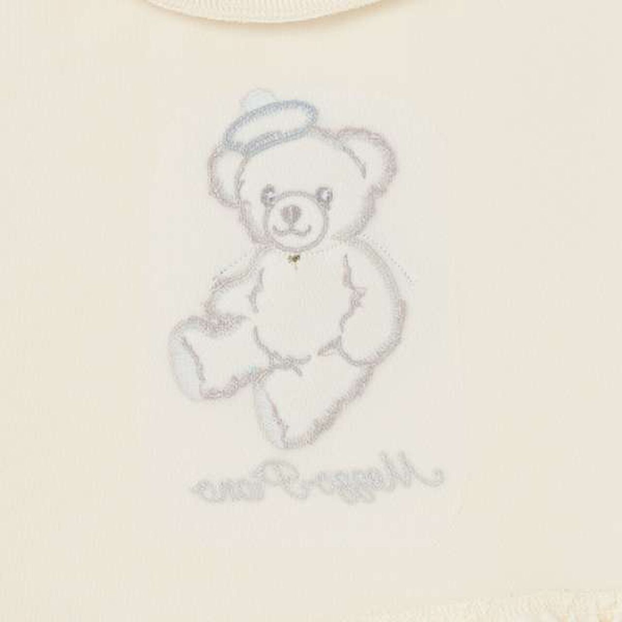 Bear Sweater & Short Sleeve T-Shirt Set,Sax blue, large image number 11