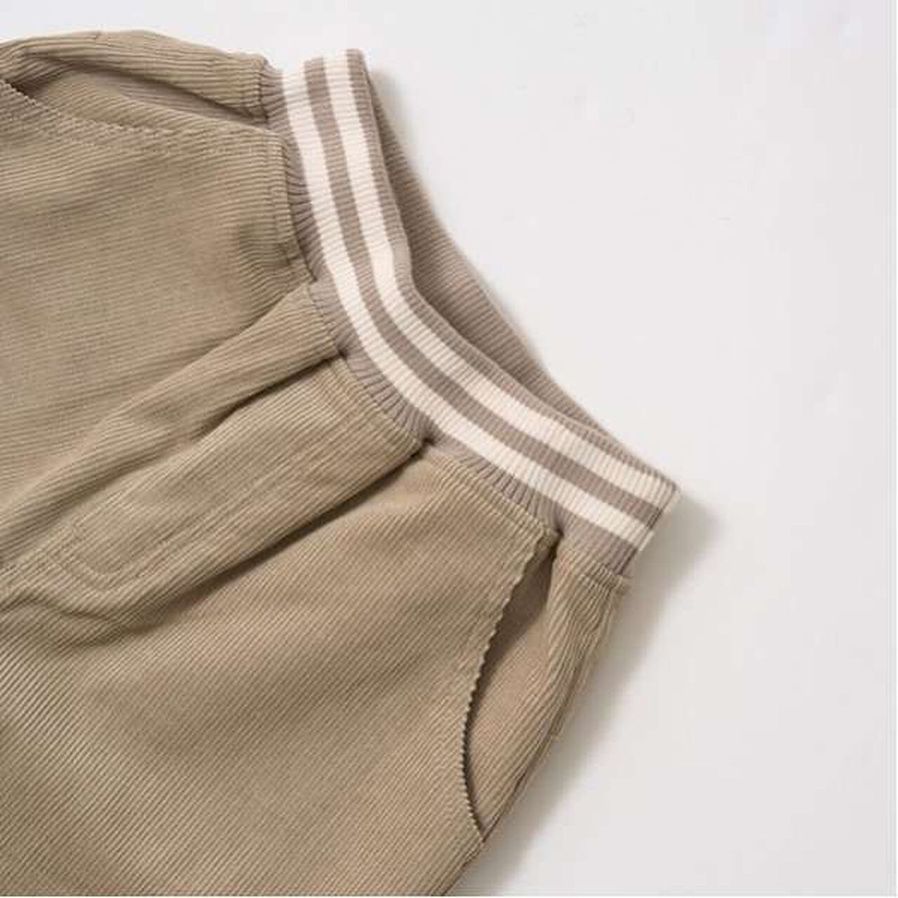 Corduroy Tapered Pants,Ink blue, large image number 13