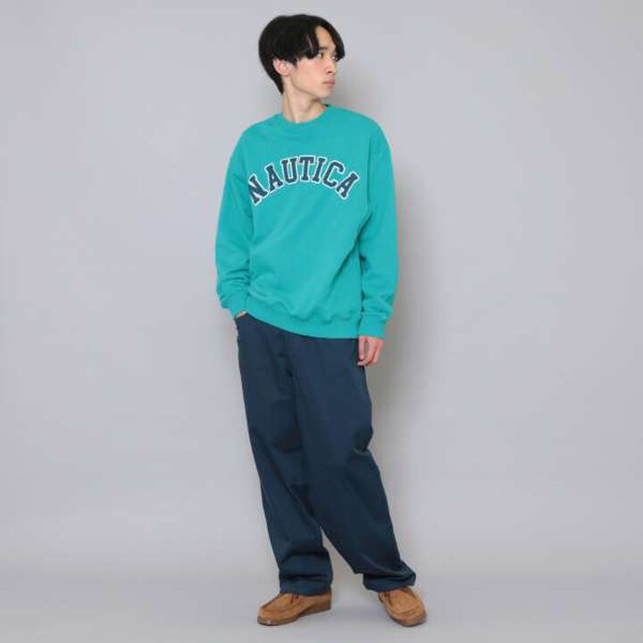 Nautica Logo Sweatshirt,Black, medium image number 9