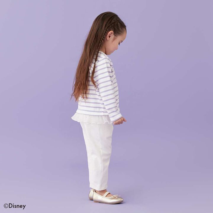 Disney Striped Tulle Long Sleeve Top,Lavender, medium image number 6