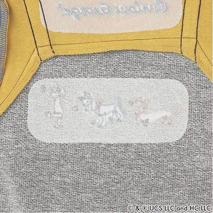 Curious George Overalls,Yellow, medium image number 6
