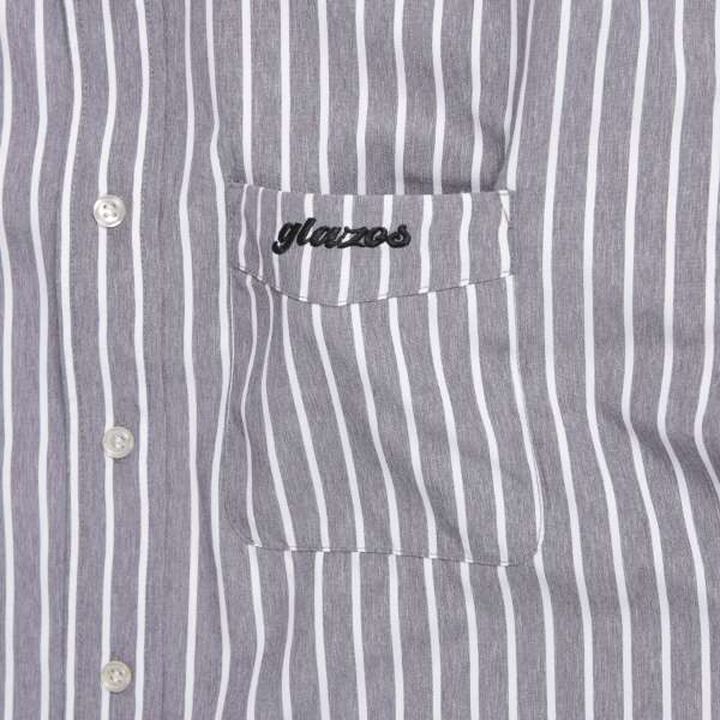 Striped Shirt,Black, medium image number 7
