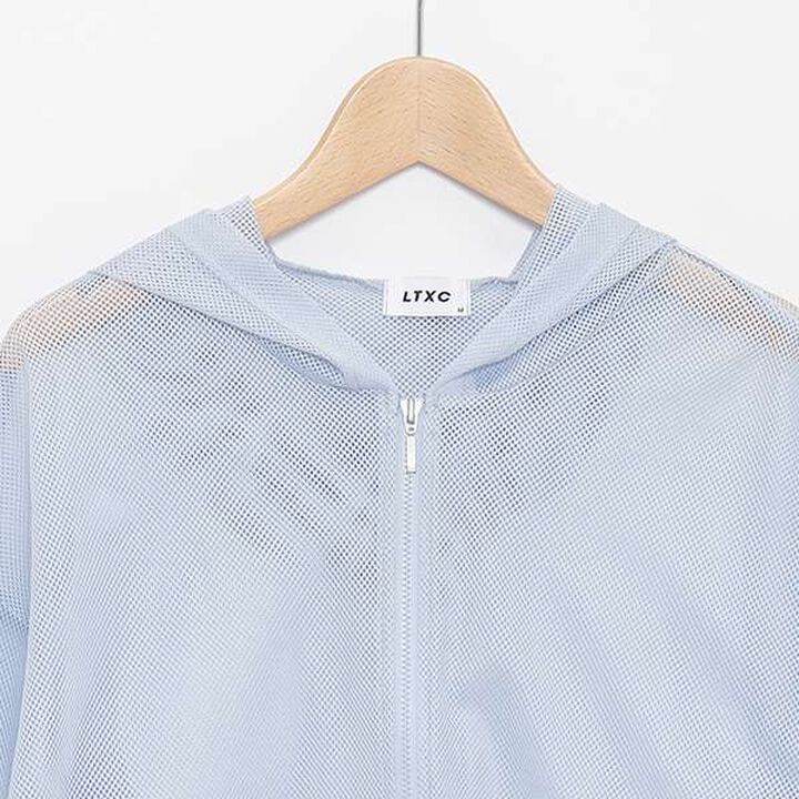 LTXC - Mesh Parka with Inner Layer,Sax blue, medium image number 11
