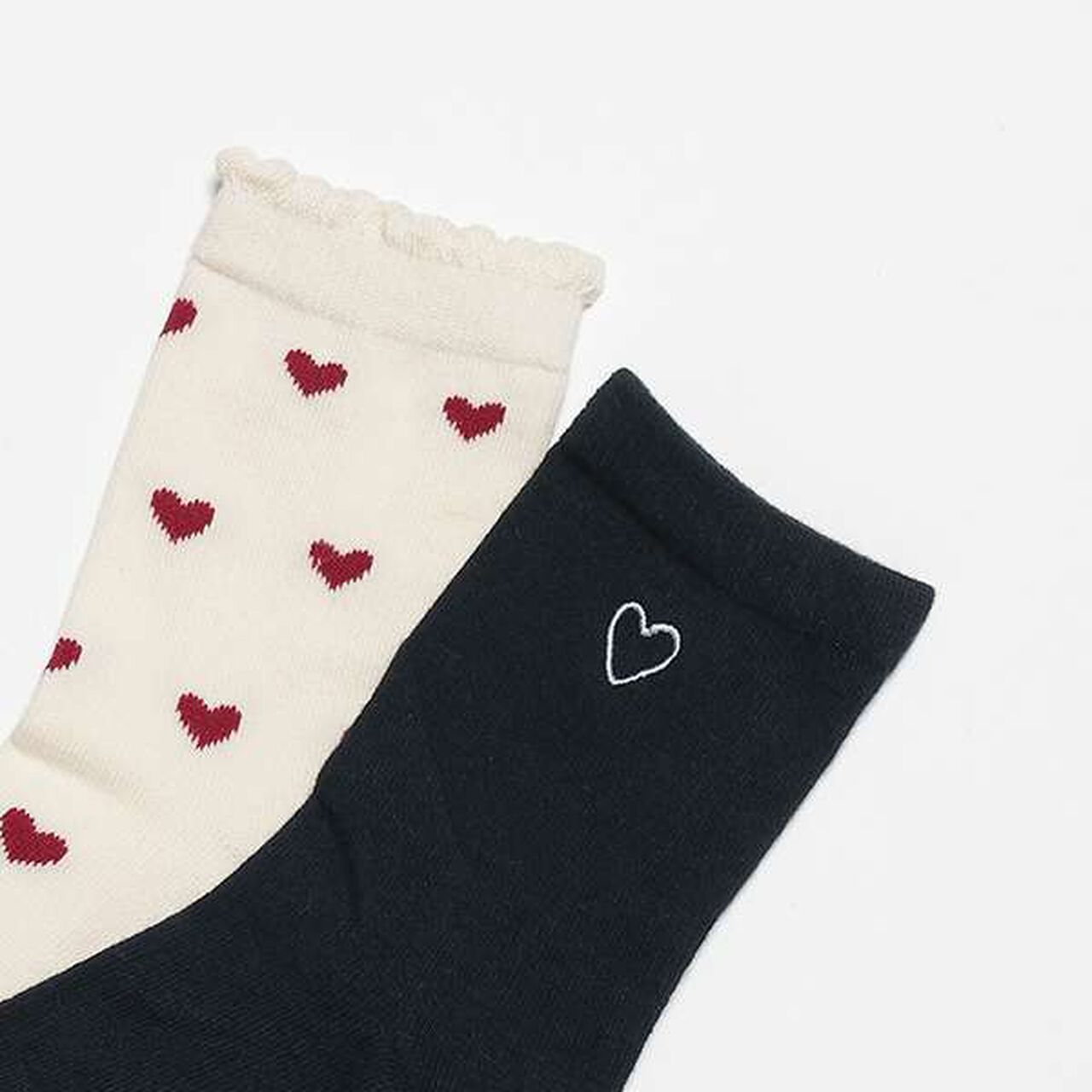 Girls' Assorted Socks 2-Pack,Red, large image number 3