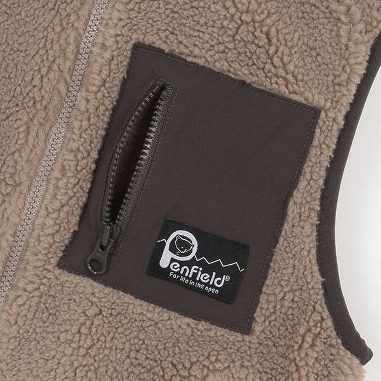 Penfield Fleece Vest,Mocha tea, large image number 13