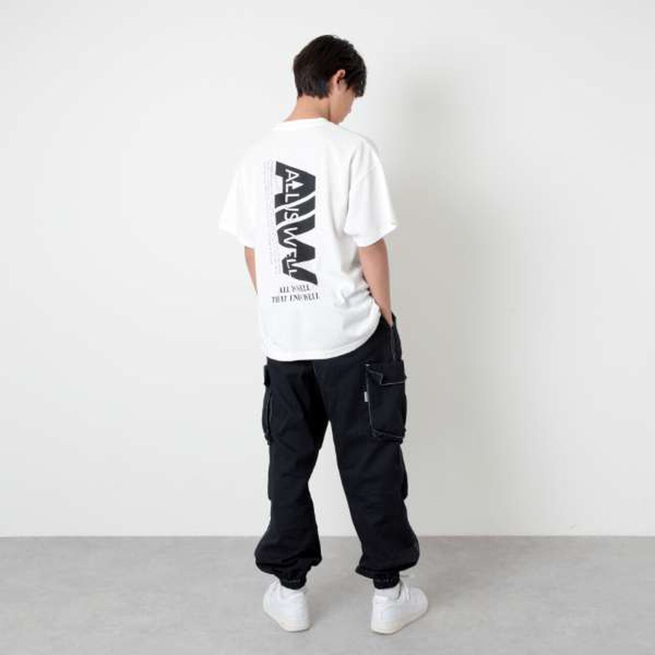 Affordable Logo T-Shirt,Black, large image number 13