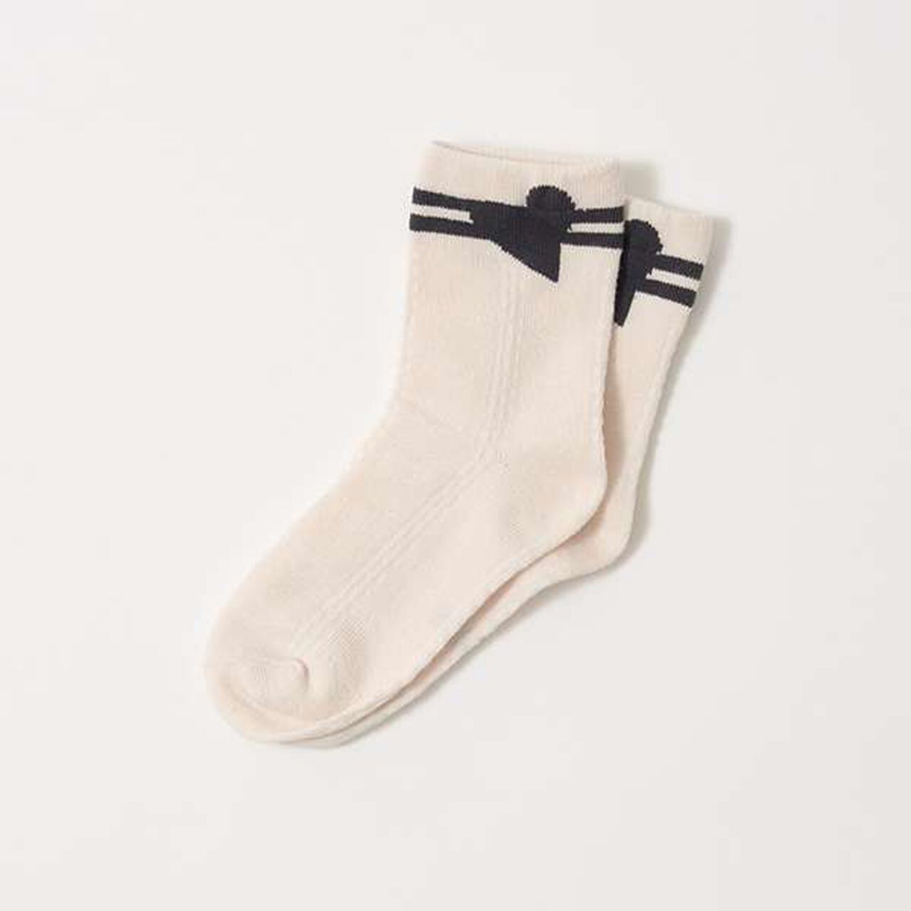 Assorted Monochrome Socks,Striped, large image number 4