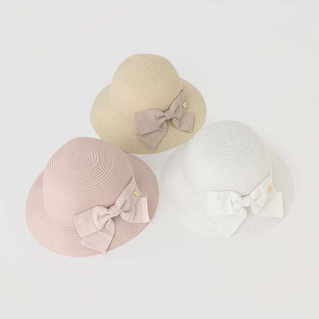 Foldable Ribbon Hat,Ivory, large image number 3
