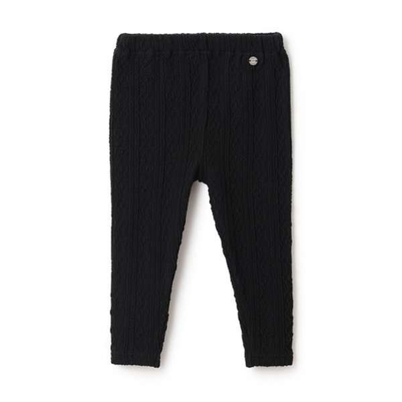 Shea Butter Jacquard Leggings,Black, large image number 8