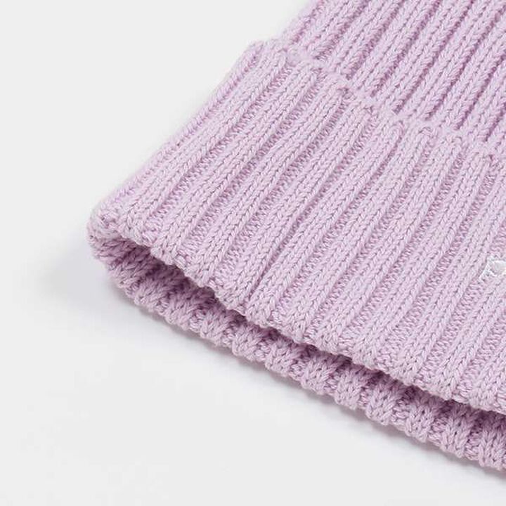 Logo Embroidery Knit Cap,Lavender, medium image number 13