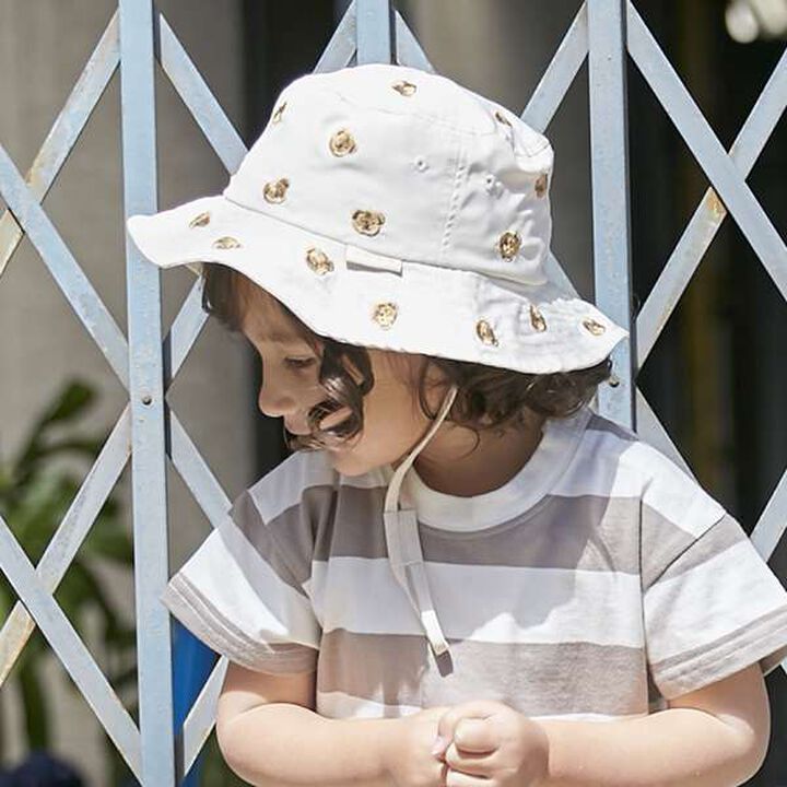 Embroidered Bucket Hat,Beige, medium image number 20