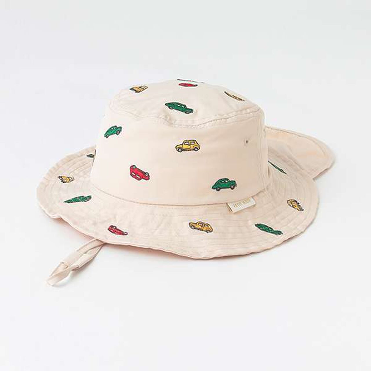 Embroidered Bucket Hat,Beige, large image number 0