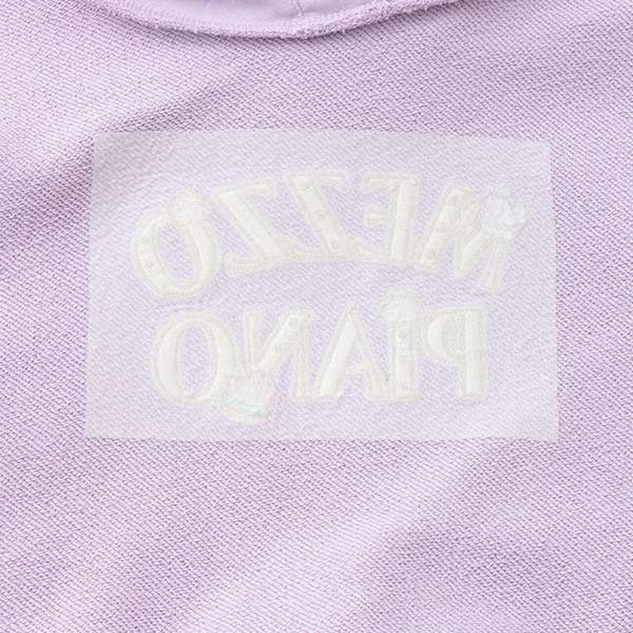 Checked Ribbon Hoodie,Lavender, large image number 4