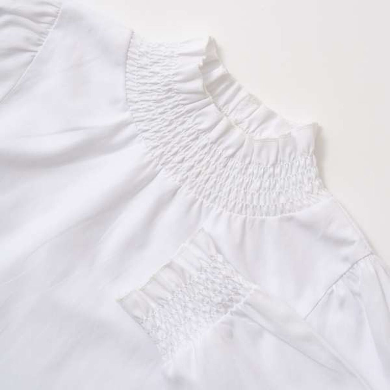 Occasion Shirred Blouse,Off white, large image number 9