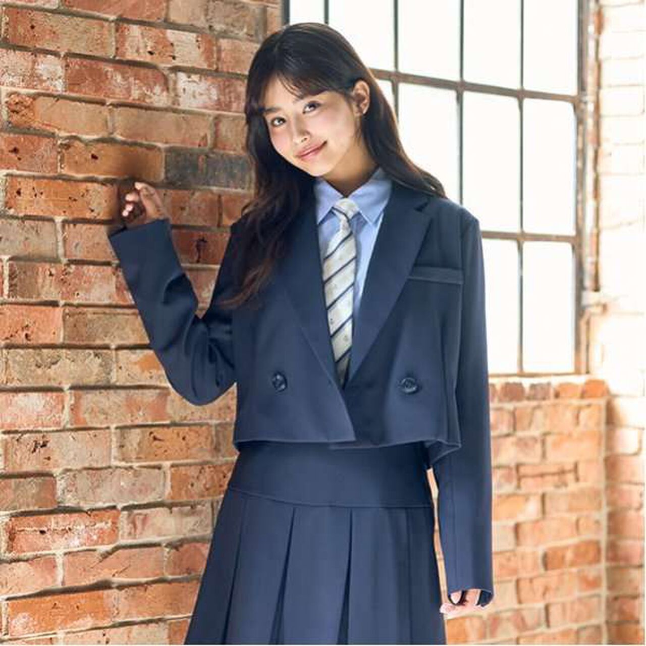 Graduation Attire Bolero Jacket with Emblem,Black, large image number 21