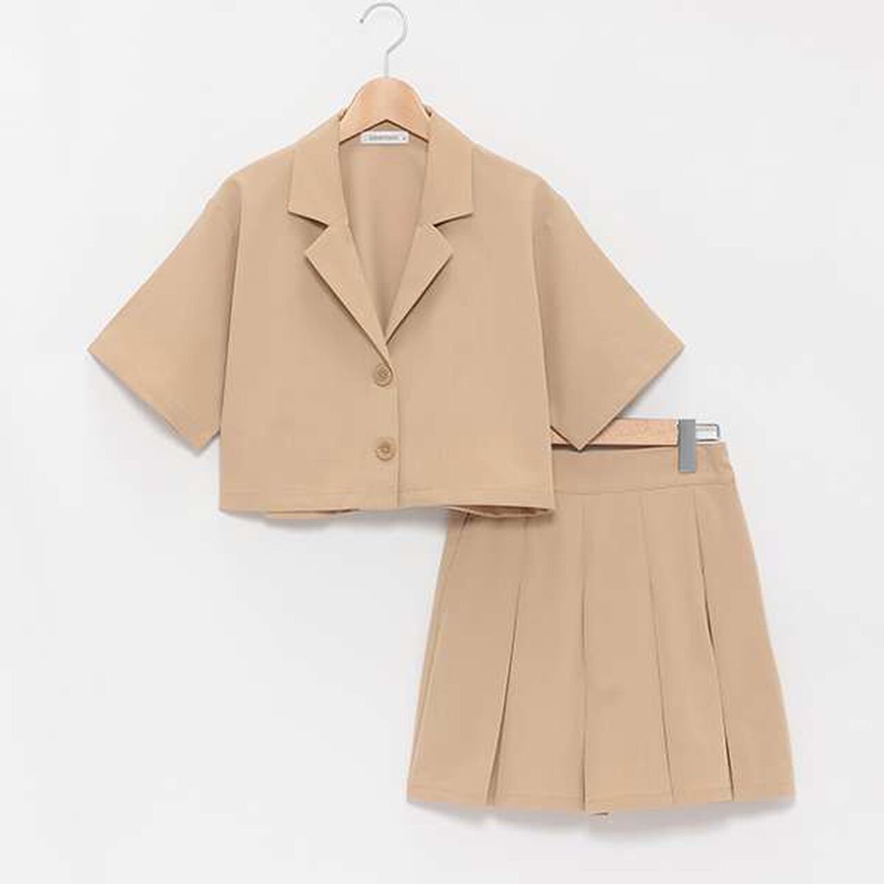 Shirt Set Up,Light beige, large image number 11