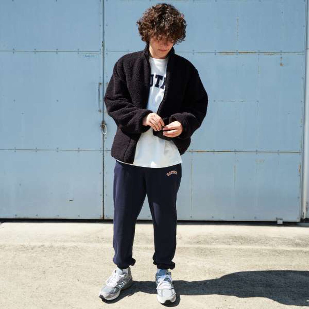 Nautica Embroidered Sweatpants,Gray, large image number 1