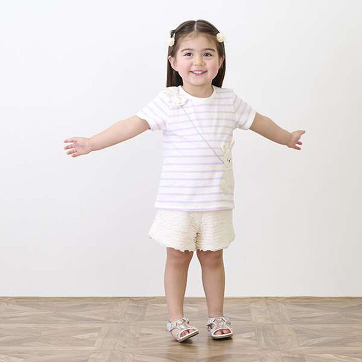 Cut Frill Shorts,Light blue, medium image number 15