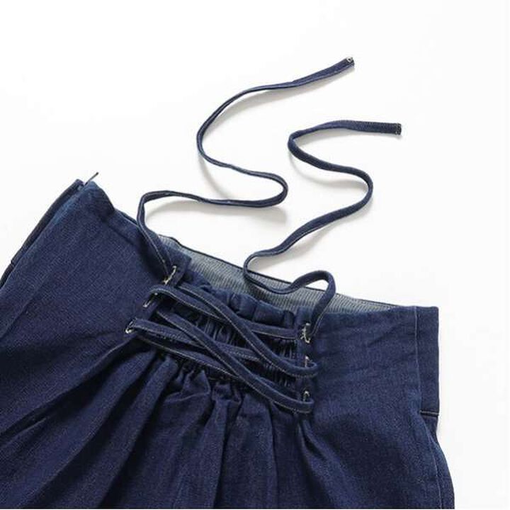 Back Lace-Up Shorts,Gray, medium image number 19