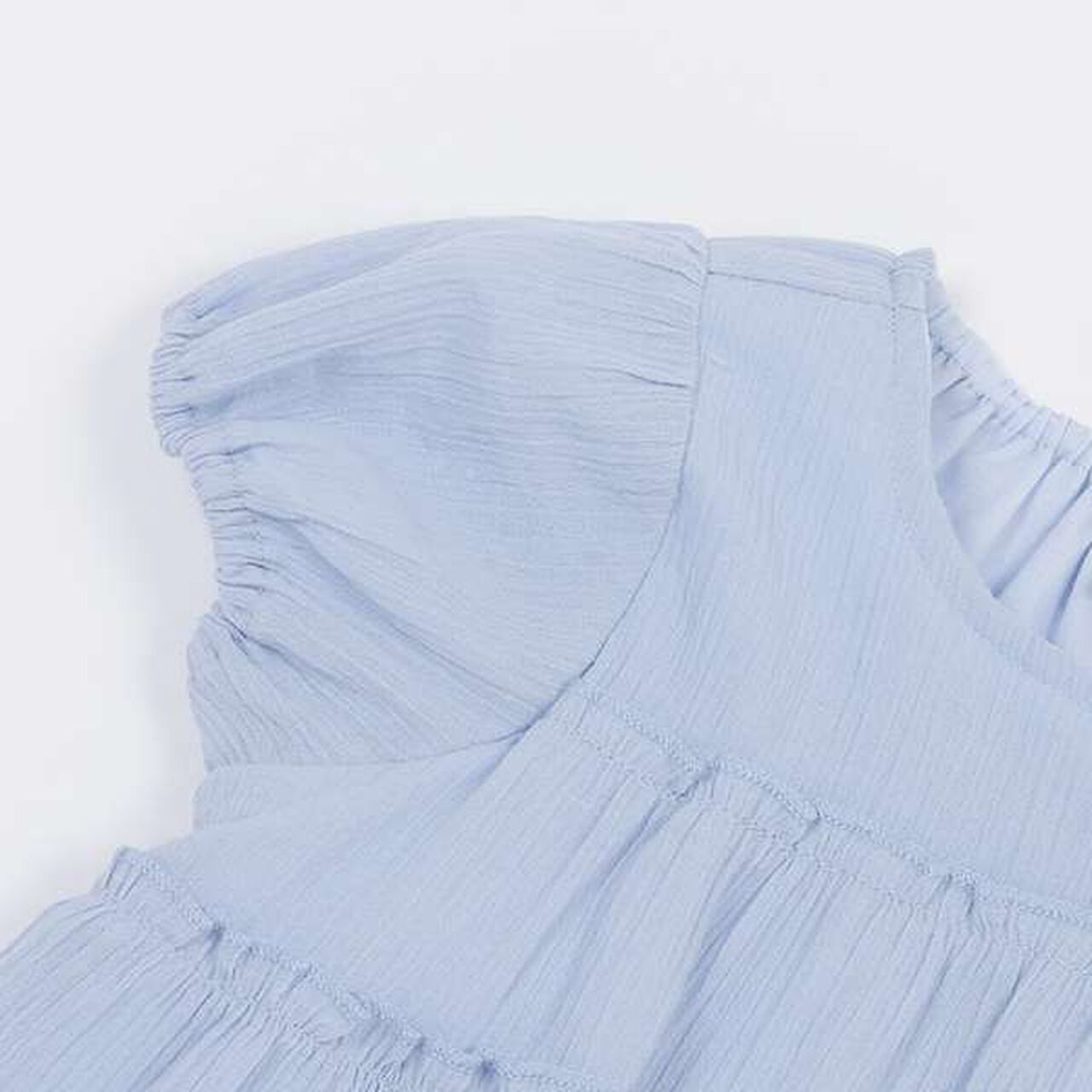 Smile Series Crinkled Tunic (Kids),Orange, large image number 13