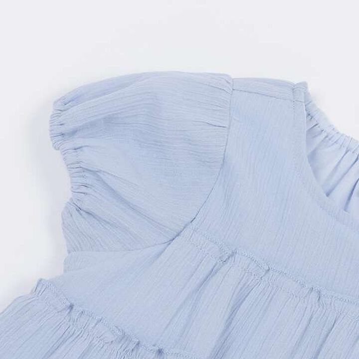 Smile Series Crinkled Tunic (Kids),Orange, medium image number 13