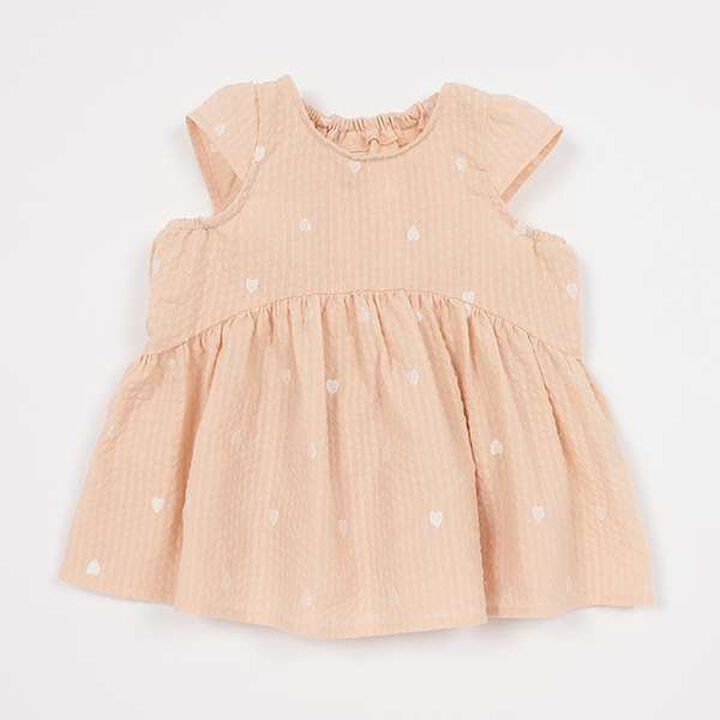 Heart Embroidered Tunic,Off white, medium image number 14