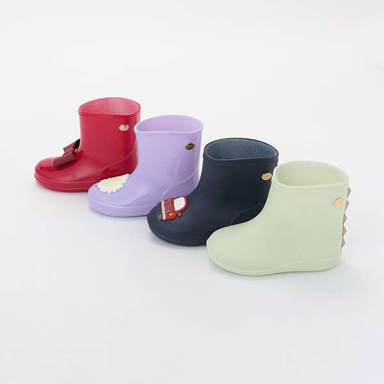 Motif Rain Shoes,Navy, large image number 7