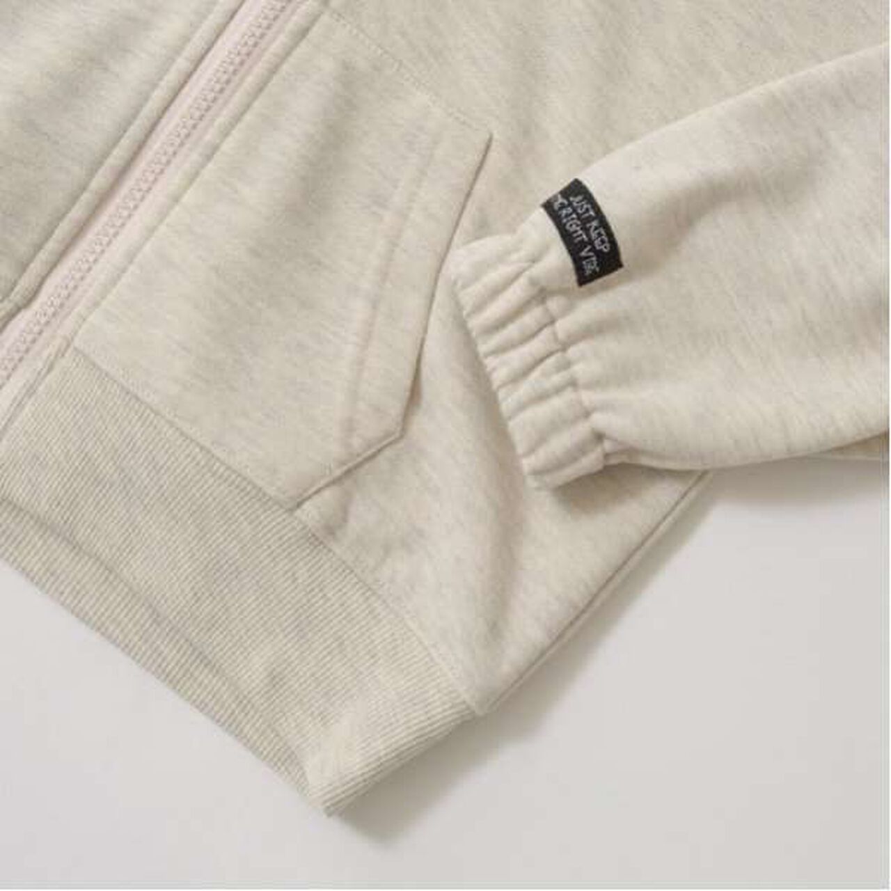 Versatile Drop Simple Zip Hoodie,Charcoal gray, large image number 14