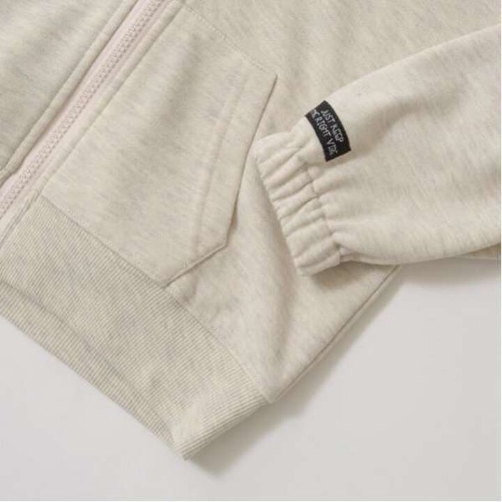 Versatile Drop Simple Zip Hoodie,Charcoal gray, medium image number 14