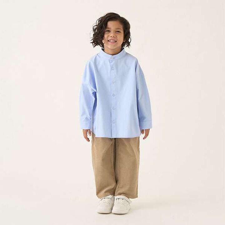 Occasion Band Collar Shirt,Beige, medium image number 9